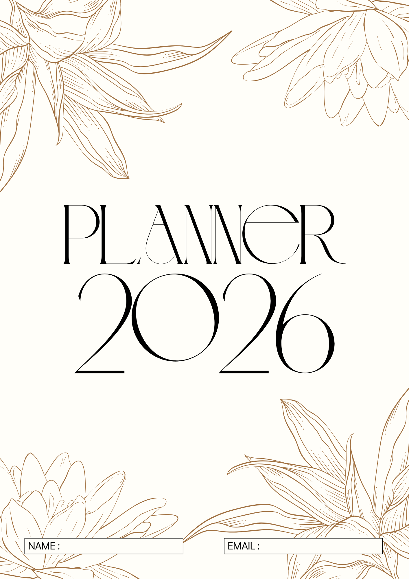 Calendar Planner 2026