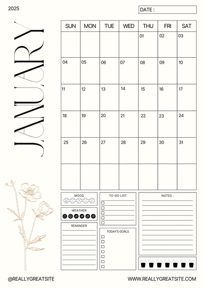 Calendar Planner 2026