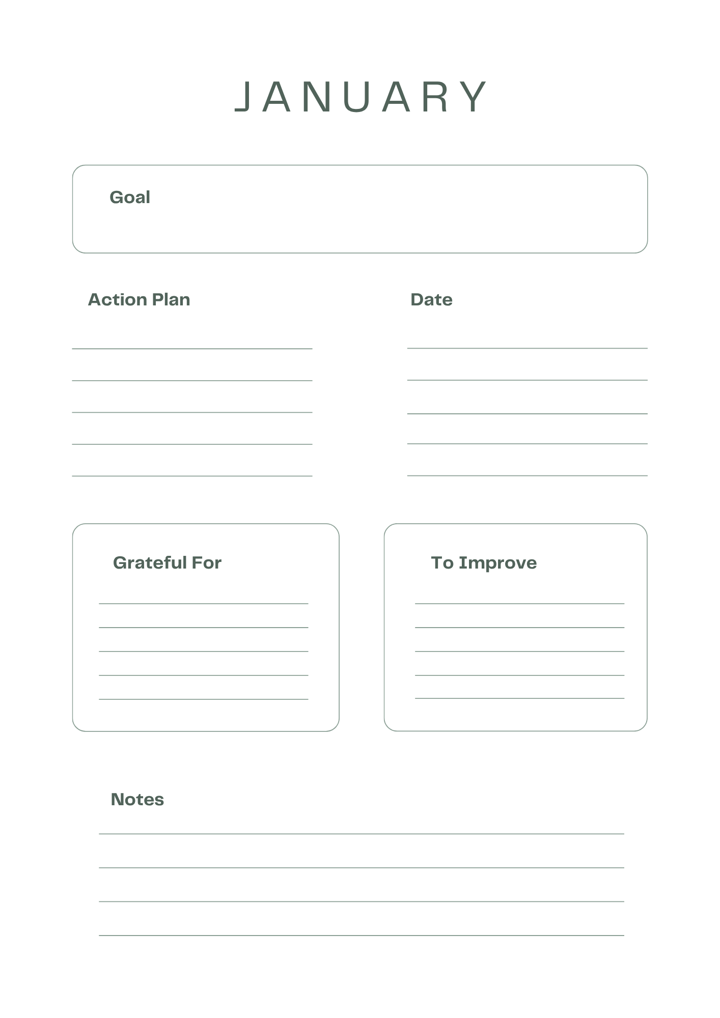2026 Annual Planner