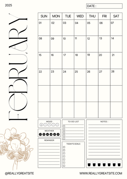 Calendar Planner 2026
