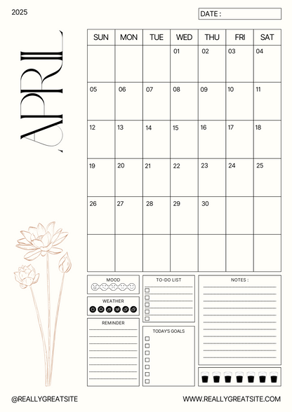 Calendar Planner 2026