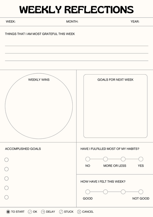 Daily Planner Bundle (4-in-1)
