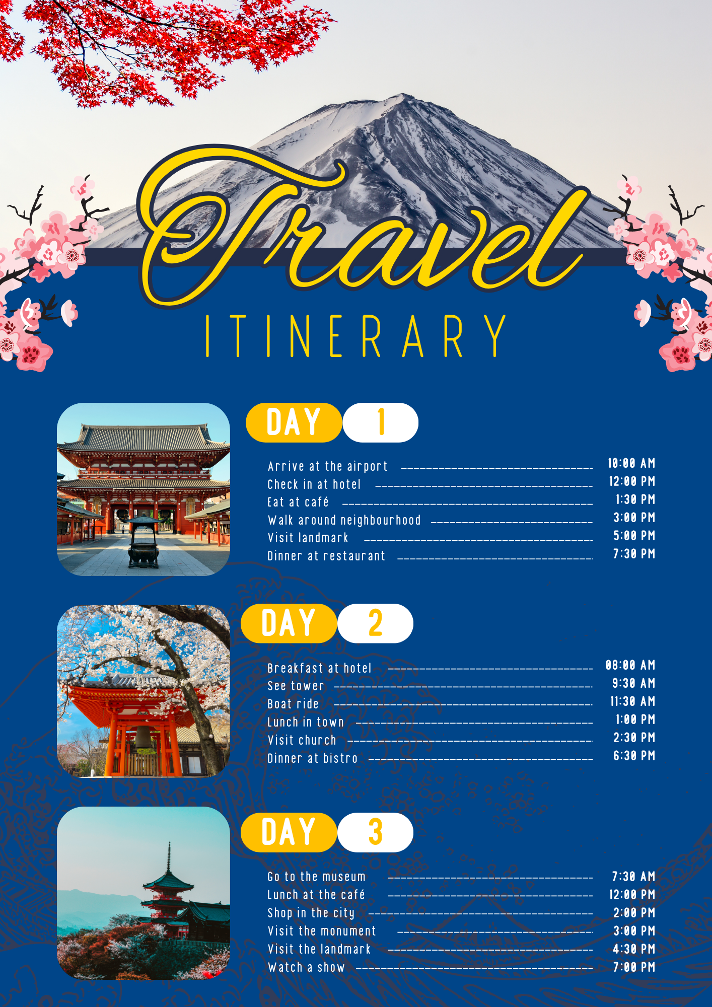 Bundle Travel Itinerary Planner